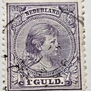 Stamp Europe Netherlands Series of 1891-94 Queen Wilhelmina A8 #50 used