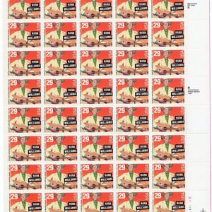 Scott #2723 Hank Williams Sheet of 40 Stamps - MNH
