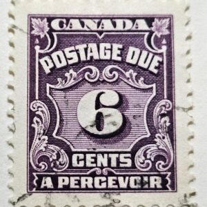 Stamp Canada 1957 Postage Due J19 D4 used