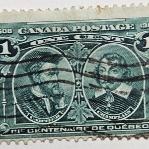 Stamp Canada 1908 Quebec Tercentenary Issue A36 #97 used