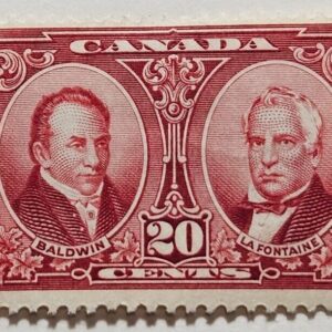 Stamp Canada Historical Issue A52 #148 Brown Carmine MLH