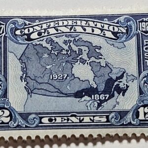 Stamp Canada 1927 60th Anniversary of Confederation A49 #145 MLH
