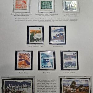 Stamp Canada Definitives 1970-73 A224, A280, A293 & A294 MNH