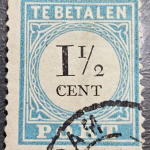 Stamp Europe Netherlands 1881 Postage Due D2 J4b used