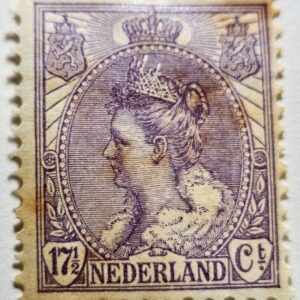 Stamp Europe Netherlands Series of 1898-1921 #71 MLH 171/2c