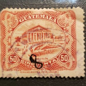 Stamp Latin America Guatemala 1902 50c