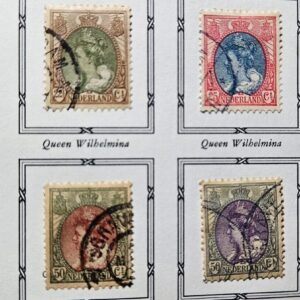 Stamp Europe Netherlands Series of 1898-1921 #75-82; 75 is MLH; A11