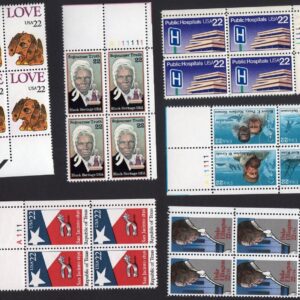 Scott #2202-2203-2204-2210-2211-2223a Ellington Plate Block of 4 Stamps - MNH