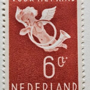 Stamp Europe Netherlands 1936 Cherub SP74 B92 MLH