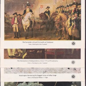 Scott #1686-1689 Bicentennial (4) Sheets of 5 Stamps - MNH