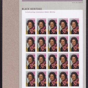 Scott #5830 Constance Baker Motley Full Sheet of 20 Forever Stamps - Sealed UV
