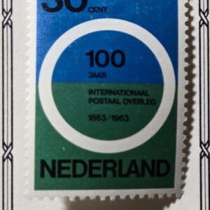 Stamp Europe Netherlands 1963 Conference A96 #415 MLH