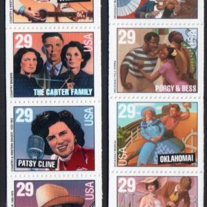 Scott #BK209-BK210 (2770a & 2778a) Booklet of 20 Stamps - MNH P#A333333 A222222