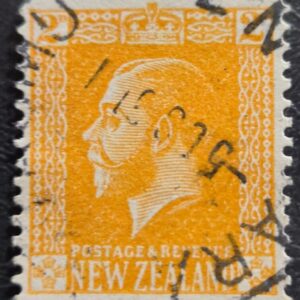 Stamp New Zealand 1916 King George V A45 #147 2p used