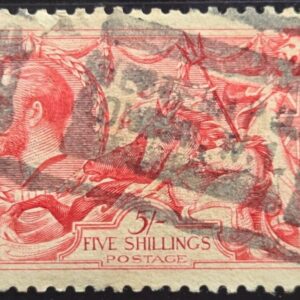 Stamp Great Britain 1919 A91 "Britannia Rules the Waves" #180 5sh used
