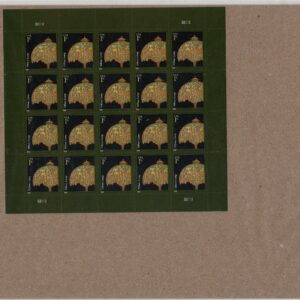 Scott #3749A (2008) Tiffany Lamps Sheet of 20 Stamps - Sealed