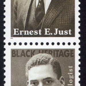 Scott #3058 Ernest E. Just (Black Heritage) Vertical Pair of Stamps - MNH