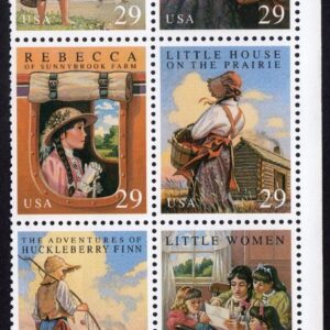 Scott #2788a (2785-2788) Children's Classics Plate Block of 6 Stamps - MNH