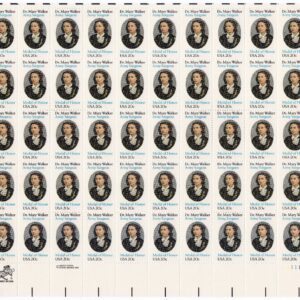 Scott #2013 Dr. Mary Walker Sheet of 50 Stamps - MNH P#11111 LR