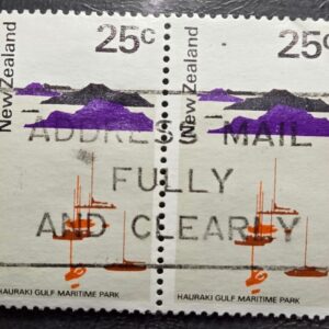 Stamp New Zealand 1971 Hauraki Gulf Maritime Park A177 #454 used x2