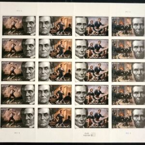 Scott #4383a (4380-83) Life of Abraham Lincoln Sheet of 20 Stamps - MNH