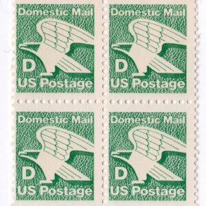 Scott #2111 Eagle D Series Block of 4 Stamps - MNH