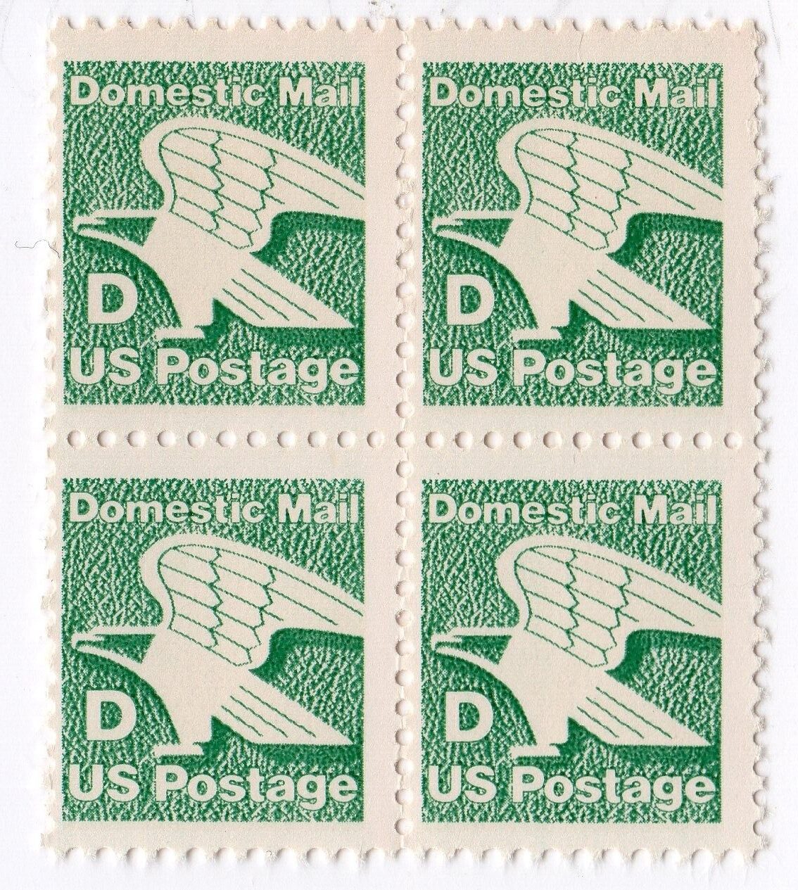 Scott #2111 Eagle D Series Block of 4 Stamps - MNH
