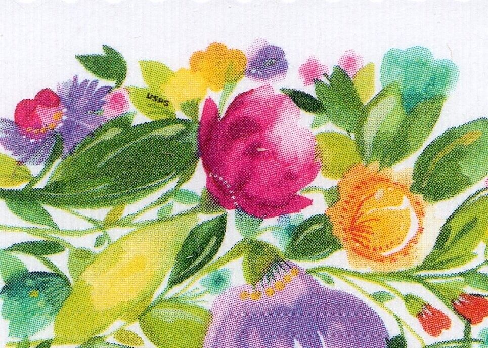 Scott #5850 Wedding Blooms Single (2 oz) Forever Stamp - MNH