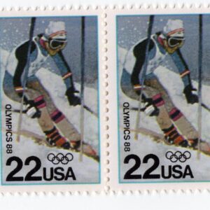 Scott #2369 Olympic Skiing Horizontal Pair of Stamps - MNH