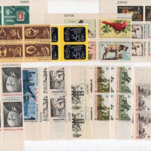Scott #1455-1499 1972-1973 (14) Plate Block of 4 Stamps - MNH