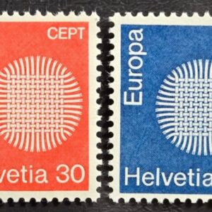 Stamp Switzerland 1970 Europa CD13 #515 & 516 MNH