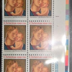 Scott #2578a Madonna & Child (Anotoniazzo) Plate Block of 10