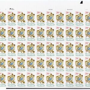 Scott #2839 Norman Rockwell Full Sheet of 50 Stamps - MNH P#111-1 UR