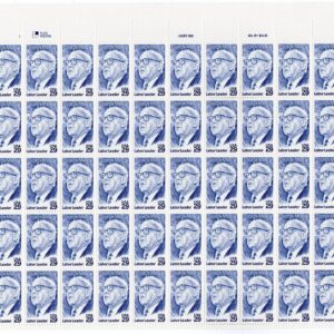 Scott #2848 George Meany Sheet of 50 Stamps - MNH UR
