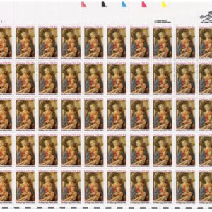 Scott #2107 Madonna (Lippi) Sheet of 50 Stamps - MNH UL