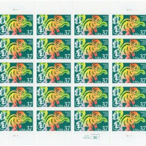 Scott #3832 CHINESE NEW YEAR (MONKEY) Sheet of 20 Stamps - MNH