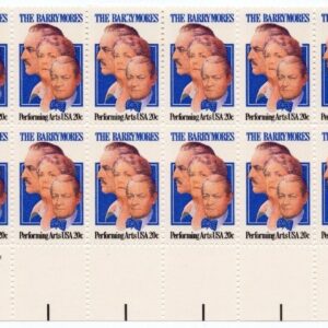 Scott #2012 Barrymores Plate Block of 20 Stamps - MNH