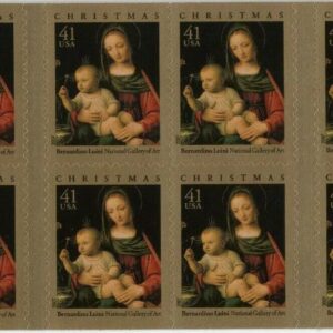 Scott #4206a Madonna & Child (Luini) 41¢ Booklet of 20 Stamps - MNH
