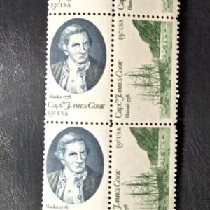 Scott #1733b Capt James Cook Block of 10 Stamps - MNH