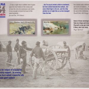 Scott #4911a (4910-11) CIVIL WAR 1864 Forever Stamp Sheet of 12 Stamps - MNH