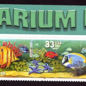 Scott #3320b (3317-20) Aquarium Fish (Nemo) Title Block of 4 Stamps - MNH