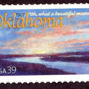 Scott #4121 — 39¢ Oklahoma "not Arizona" Single Stamp - MNH
