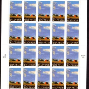 Scott #3206 Wisconsin Sheet of 20 32¢ Stamps - MNH