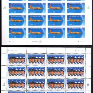 Scott #3173-3174 Supersonic Jet Women in Military Sheet of 20 Stamps - MNH