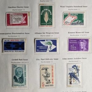 Scott 1963 #1230-1241 A662-673 MNH