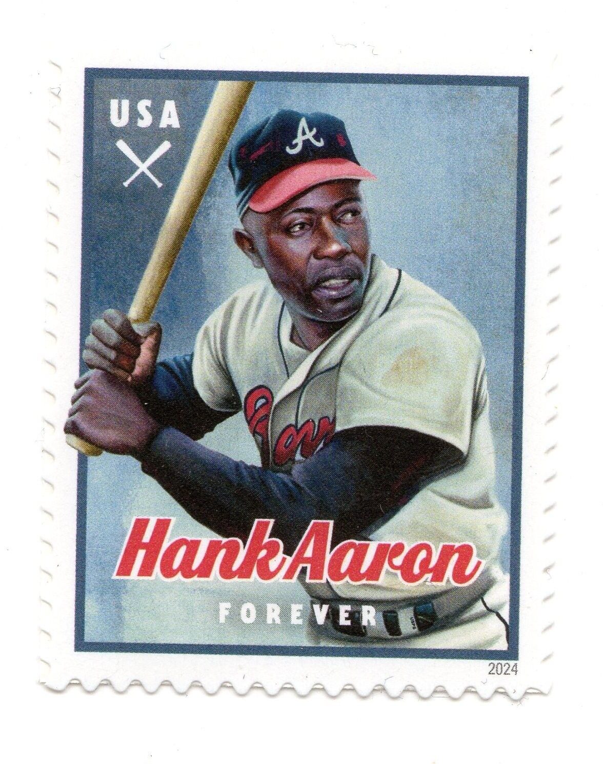 Scott #5908 Hank Aaron Single Stamp - MNH UV