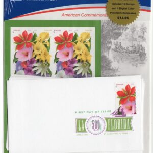 Scott #4753a La Florida (Ponce de Leon) Sheet of 16 Forever Stamps w/FDC Sealed