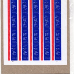 Scott #5939 1st Continental Congress Full Sheet of 20 Forever Stamps - Sealed UV