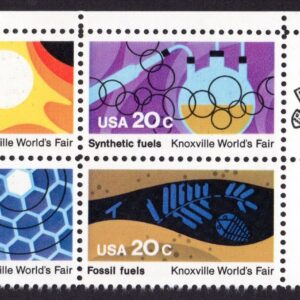 Scott #2009a (2006-09) Knoxville World Fair Zip Block of 4 Stamps - MNH