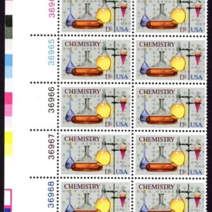 Scott #1685 Chemistry Plate Block of 14 Stamps - MNH UL